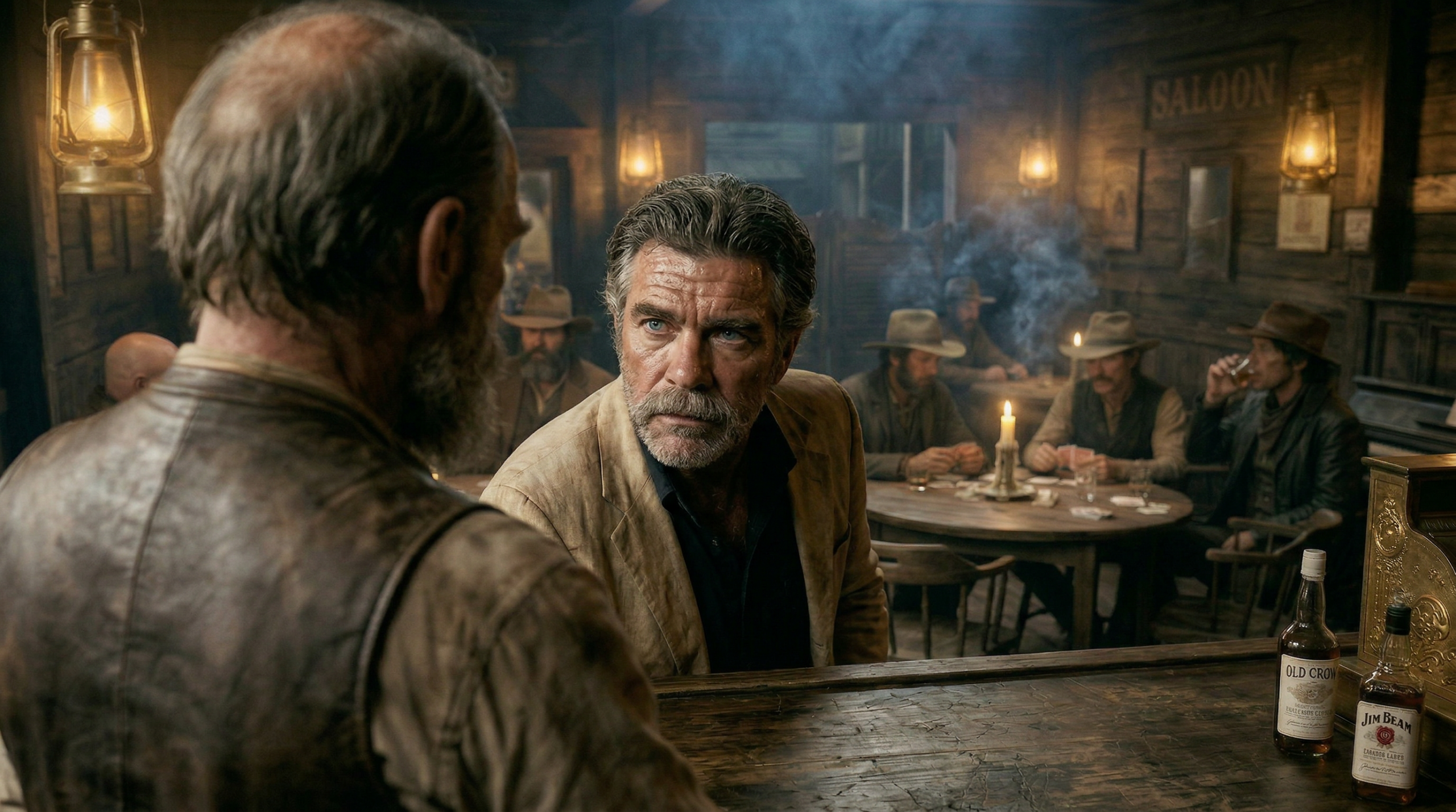 Silas Telling The Fabulous Story of The Stranger