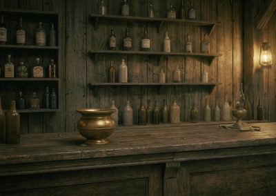 Hung Bull Bar Counter